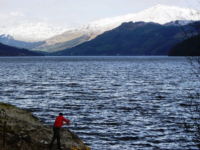 Fishing on Loch Goil