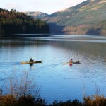 Kayaking, Loch Eck
