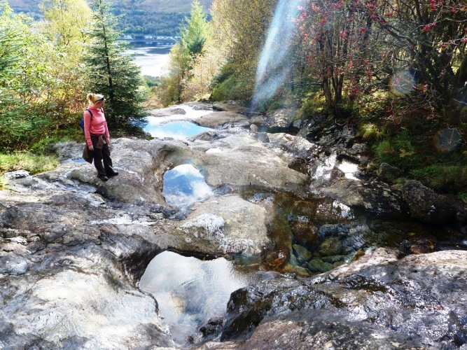 Arrochar waterfall