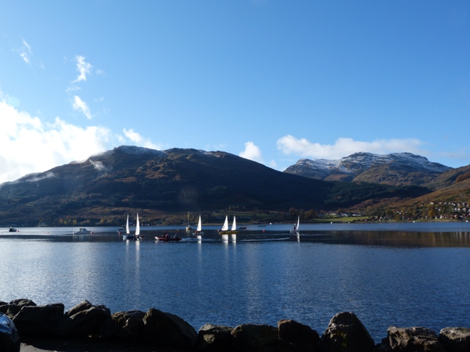 Sailing at Lochgoilhead